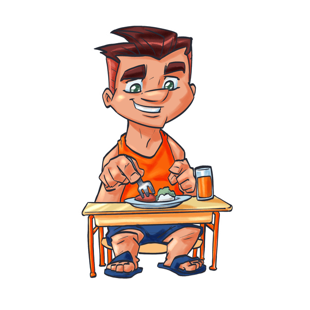 Como comer com calma